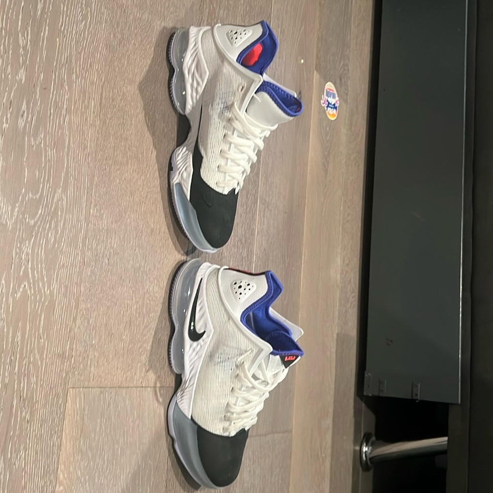 Nike Lebrons, athletic shoes